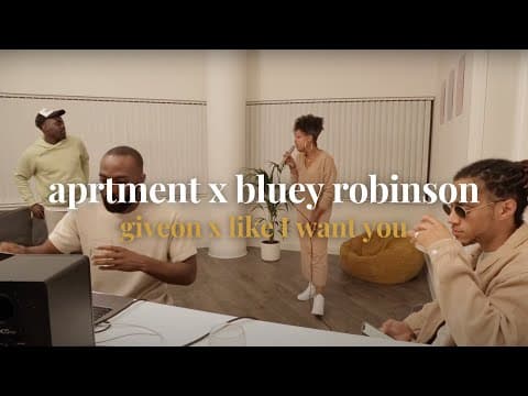 giveon x like I want you  (aprtment remix & freestyle ft. bluey robinson) cover